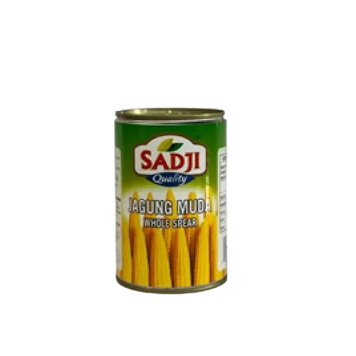SADJI YOUNG CORN WHOLE SPEAR(E/P)