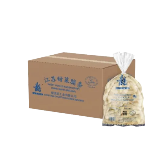江苏爽甜菜脯條（龍牌-蓝色字）LOBAK MANIS BATANG(LENG-BIRU)
